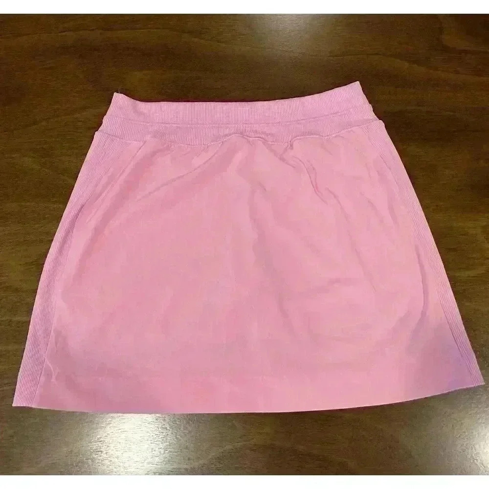 Member's‎ Mark Built-In Short Stretch Woven Active Skort Powder Pink (0160) - Picture 8 of 13